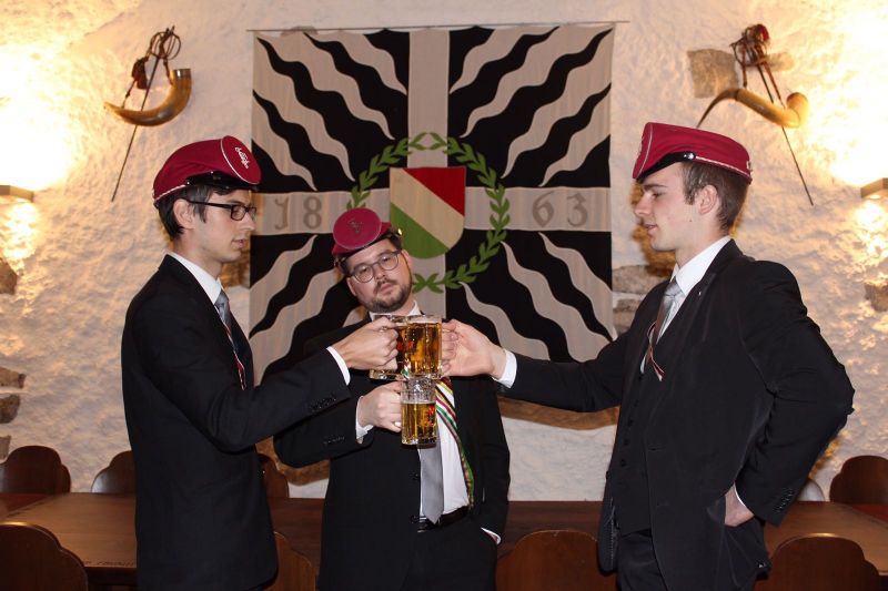 Bierspielstamm mit AV Froburger und AV Orion